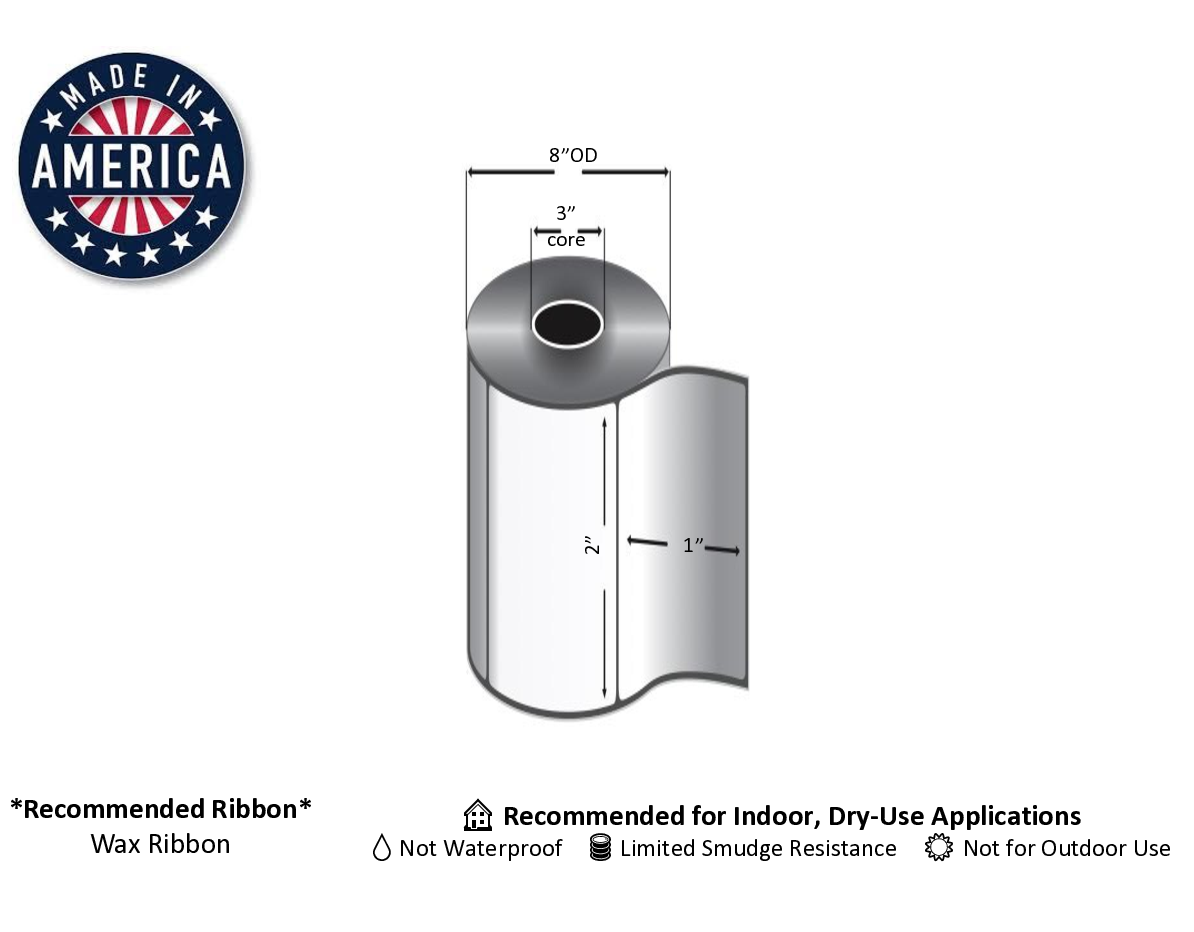 Thermal Transfer Paper 3" Core Labels